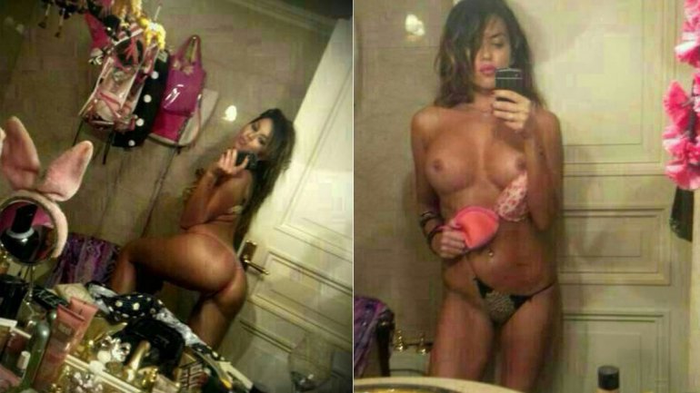 770px x 433px - Se filtraron fotos erÃ³ticas de Karina Jelinek al desnudo - 24CON